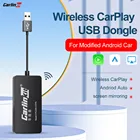 Carlinkit мини беспроводной CarPlay Ai Box Android Авто USB-ключ Plug and Play Youtube Netfix Разделенный экран MP4Mirrorlink смарт-бокс