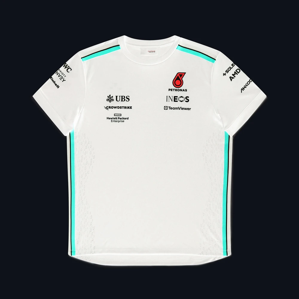 

New Petronas F1 2023 Team Driver T-Shirt F1 Official Website Latest Hot Sale High Quality Men's 2023 Team George Russell Tee