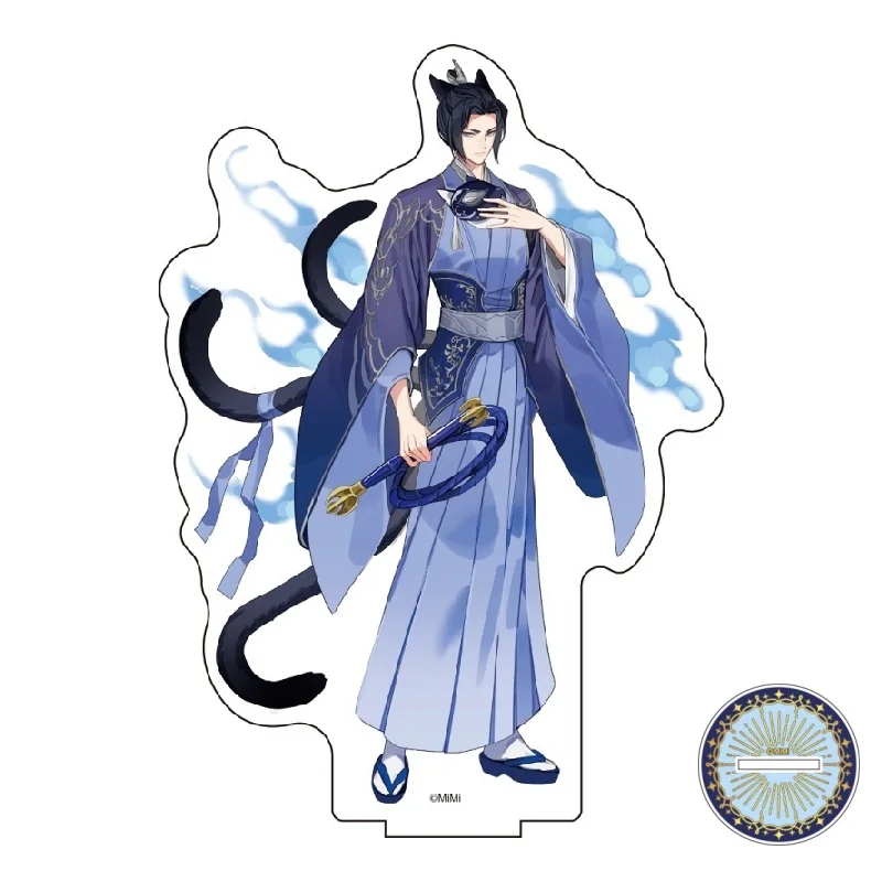 Фото ГОРЯЧАЯ аниме MO DAO ZU SHI акриловая подставка модель реквизит для косплея Wei Wuxian Lan Wangji 15 см орнамент игрушка для настольных подарков аксессуары №3