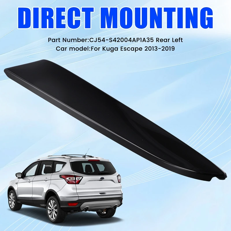 Уплотнительная крышка заднего лобового стекла накладка задней двери для Ford Kuga