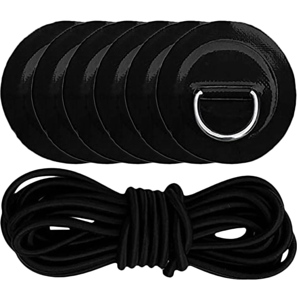

Surfboard Rope Buckle Kayak Bungee Cord Stainless Ring Tie Paddle Accessories Seat Rings Cords
