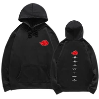 new sale akatsuki cloud symbols print men women hoodie fashion pullover sweatshirt oversized anime streetwear hoodies unisex