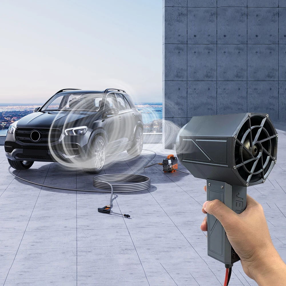 Мощный вентилятор 2000 Вт 70 мм бесщеточный двигатель турбо-сильный с интерфейсом