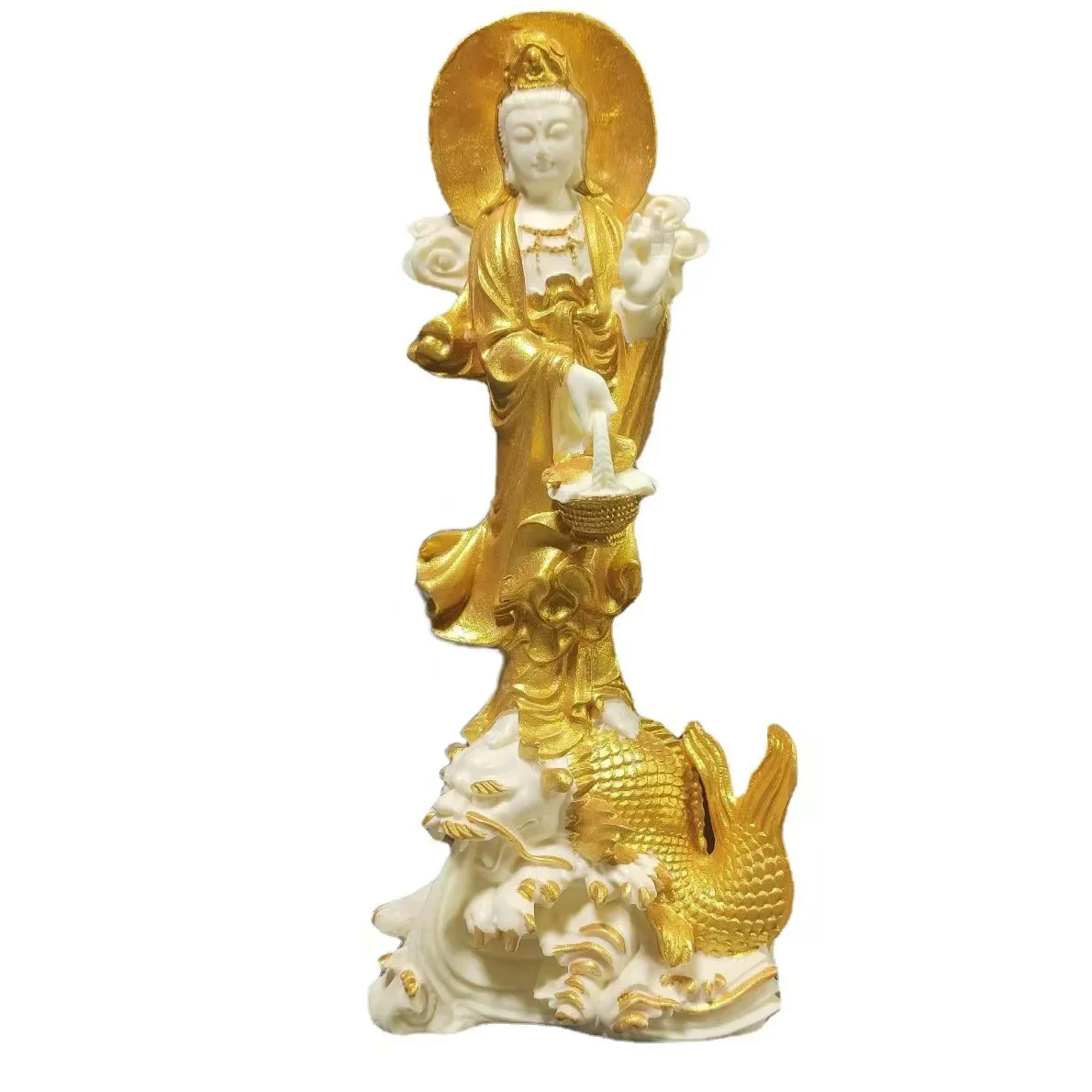 Слон с золотым покрытием Бог манджусри Будда тысяча рук гид богини верьев