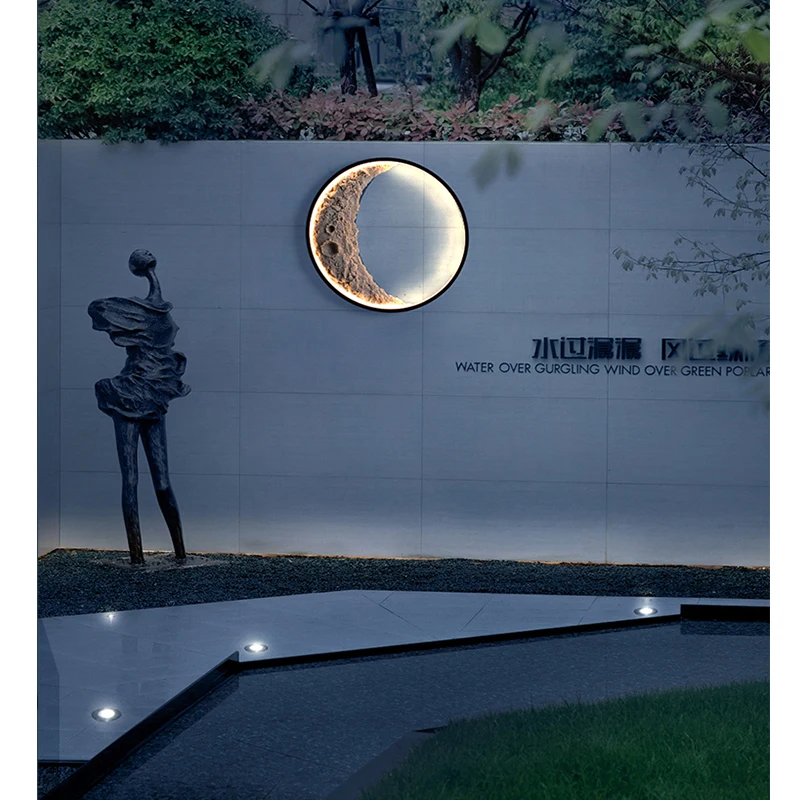 Уличная лампа в стиле постмодерн дизайнерский водонепроницаемый светильник