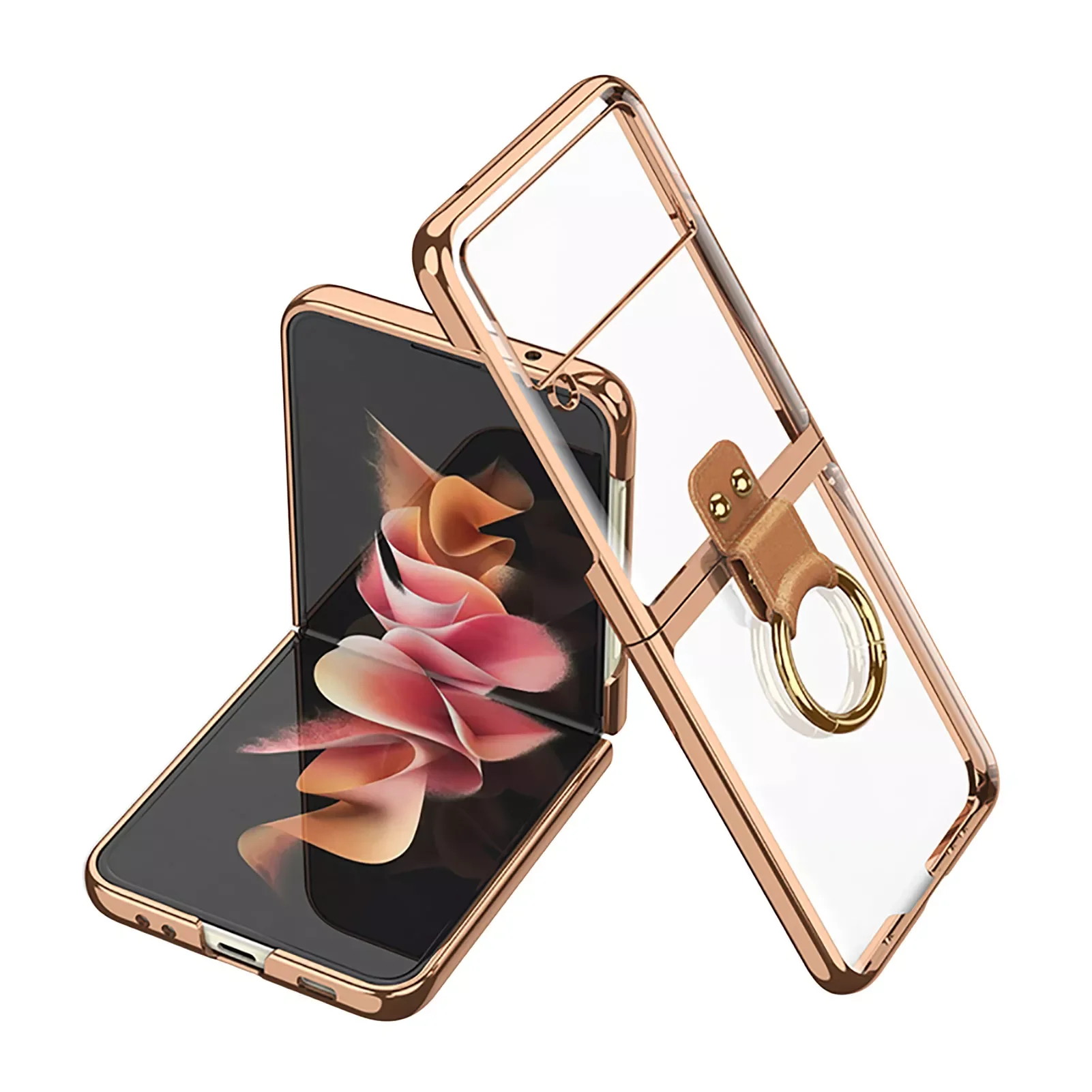 

Флип-чехол для телефона, противоударный, с кольцом