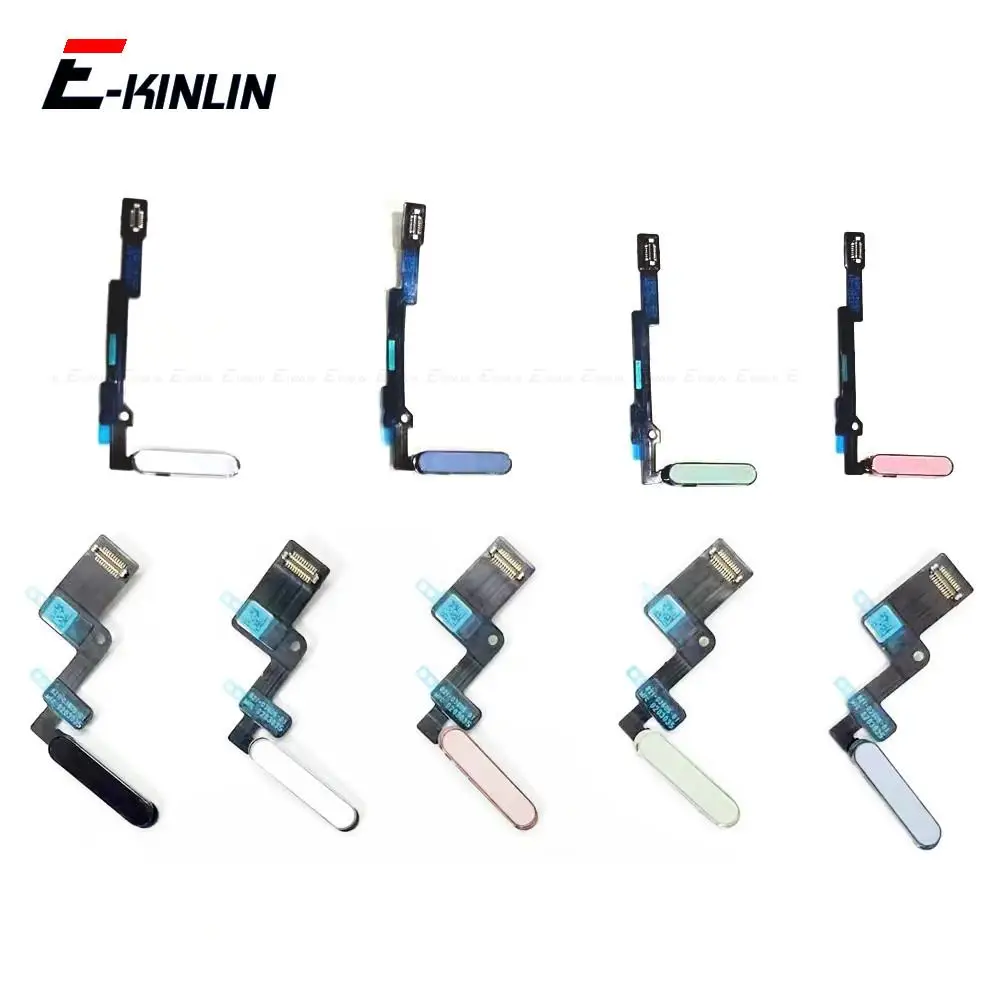 

Touch ID Fingerprint Connection Sensor Connector Flex Cable For iPad Air 4 A2324 A2072 mini 6 A2567 A2569 On Off Power Button