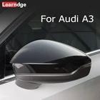 Для Audi A3 8Y 2022 2021 2020 Sportback Limousine седан чехол на зеркало заднего вида 3D наклейка для автомобиля LHD внешние аксессуары