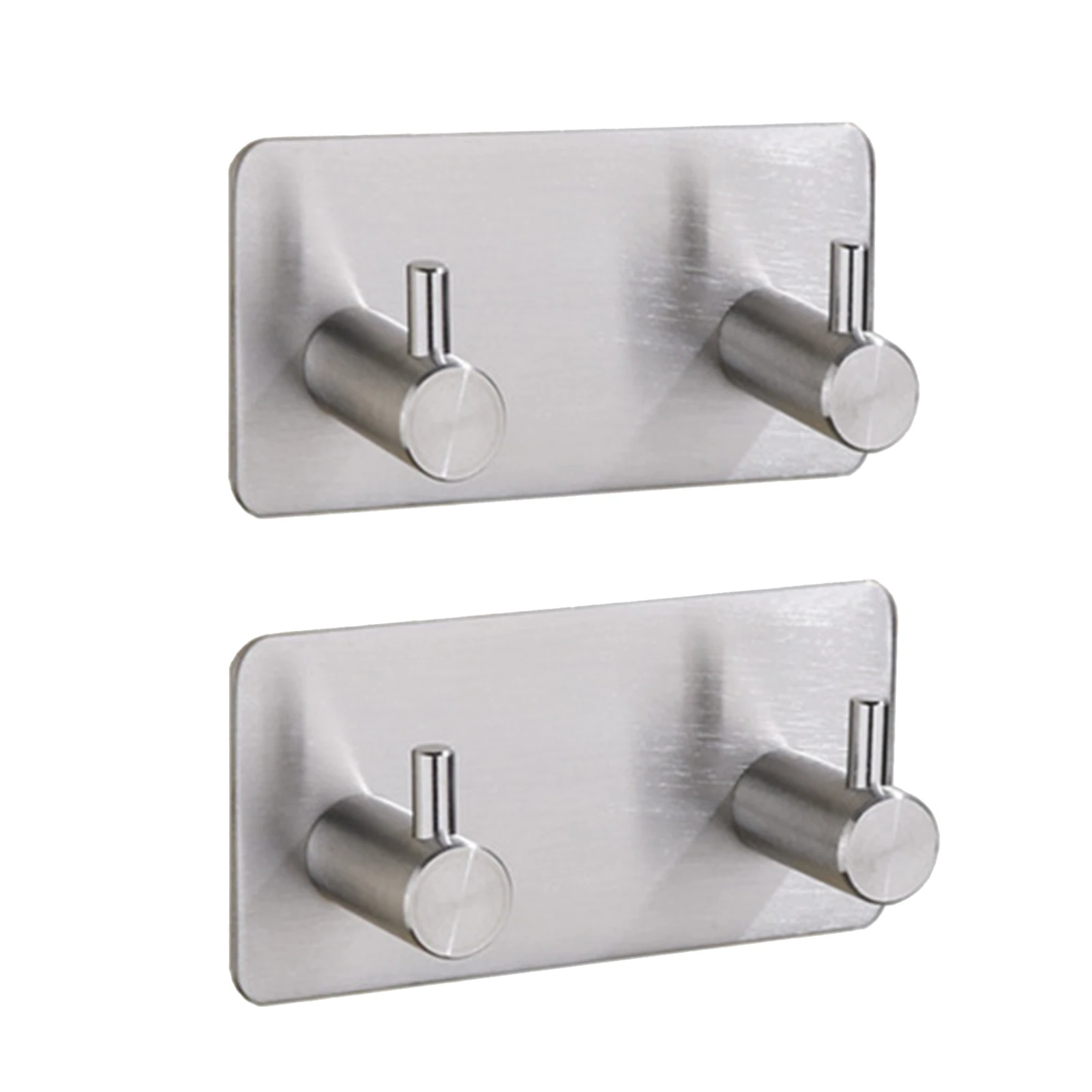 

2 шт., водонепроницаемые самоклеящиеся крючки из нержавеющей стали