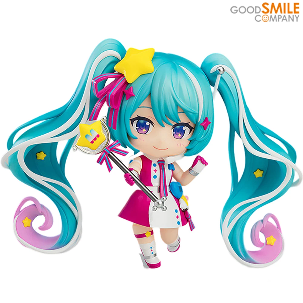 

Хорошая улыбка, компания Nendoroid 2139 Hatsune Miku 10th Ver. Коллекционная Аниме Фигурка модель Q версия игрушки подарки