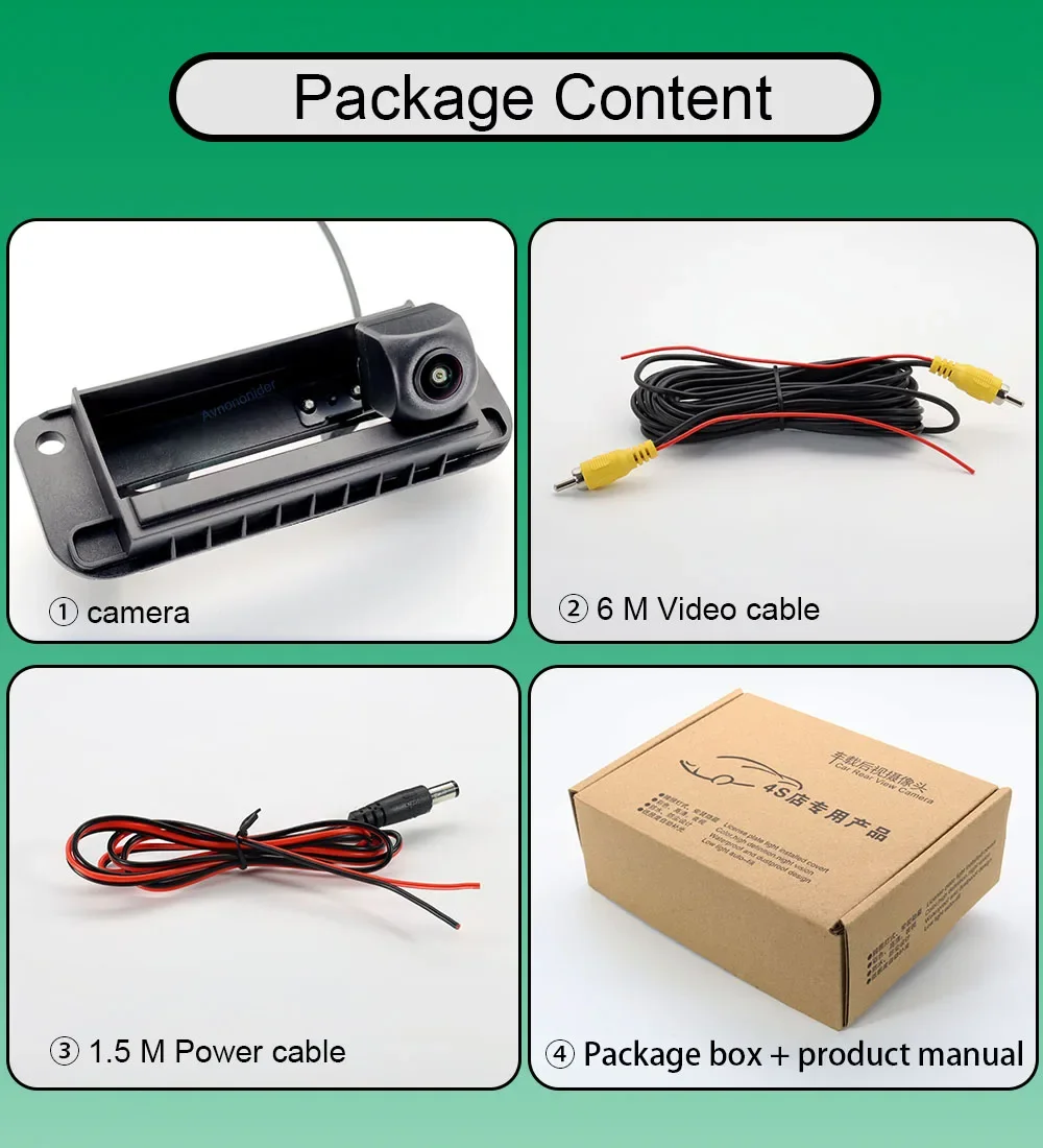 Для Mercedes Benz C Class C180 C200 C260 MB W204 W205 S204 W212 2011 2012 2013 рыбий глаз камера заднего вида с