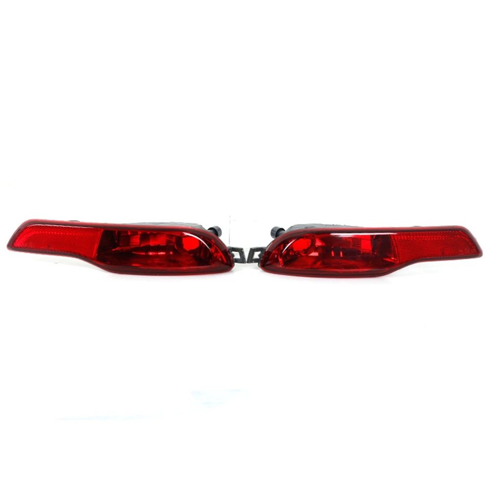 

LED Rear Bumper Reflector Cap Rear Fog Light Cover Taillight Shell for Jeep Cherokee 2014-16 68102877AC 68102876AC