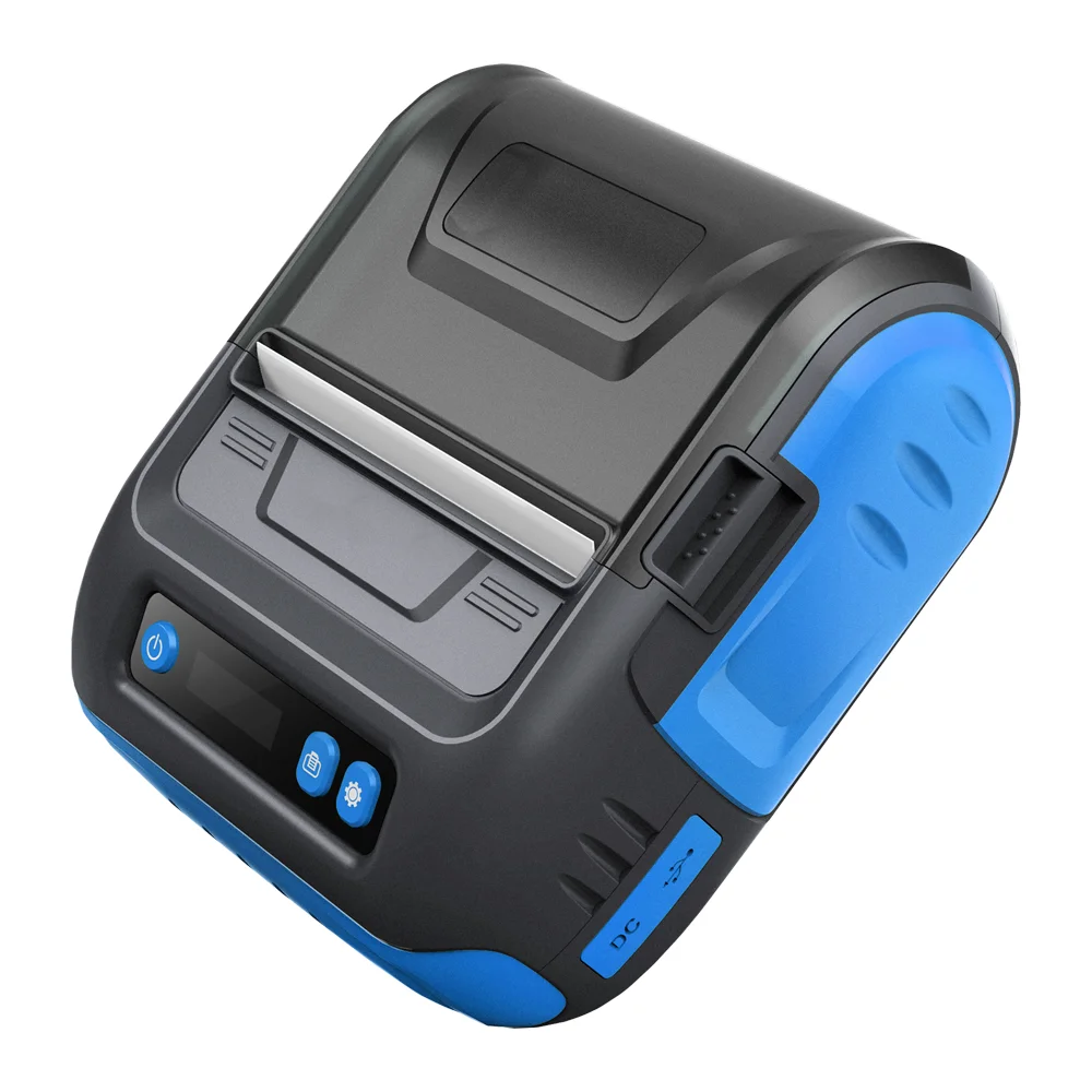 

80MM Portable Thermal Printer Blue tooth Price Tag Receipt Printer