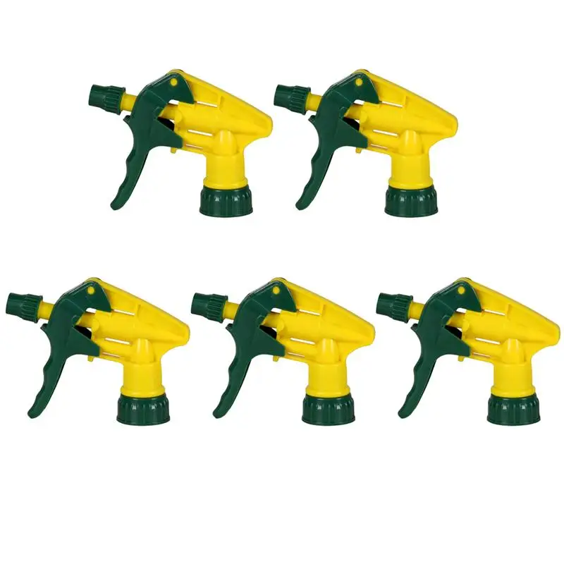 

5Pcs Heavy Duty Industrial Chemical Resistant Trigger Sprayer Low-Fatigue For Gardening Car Detailing Window Cleaning