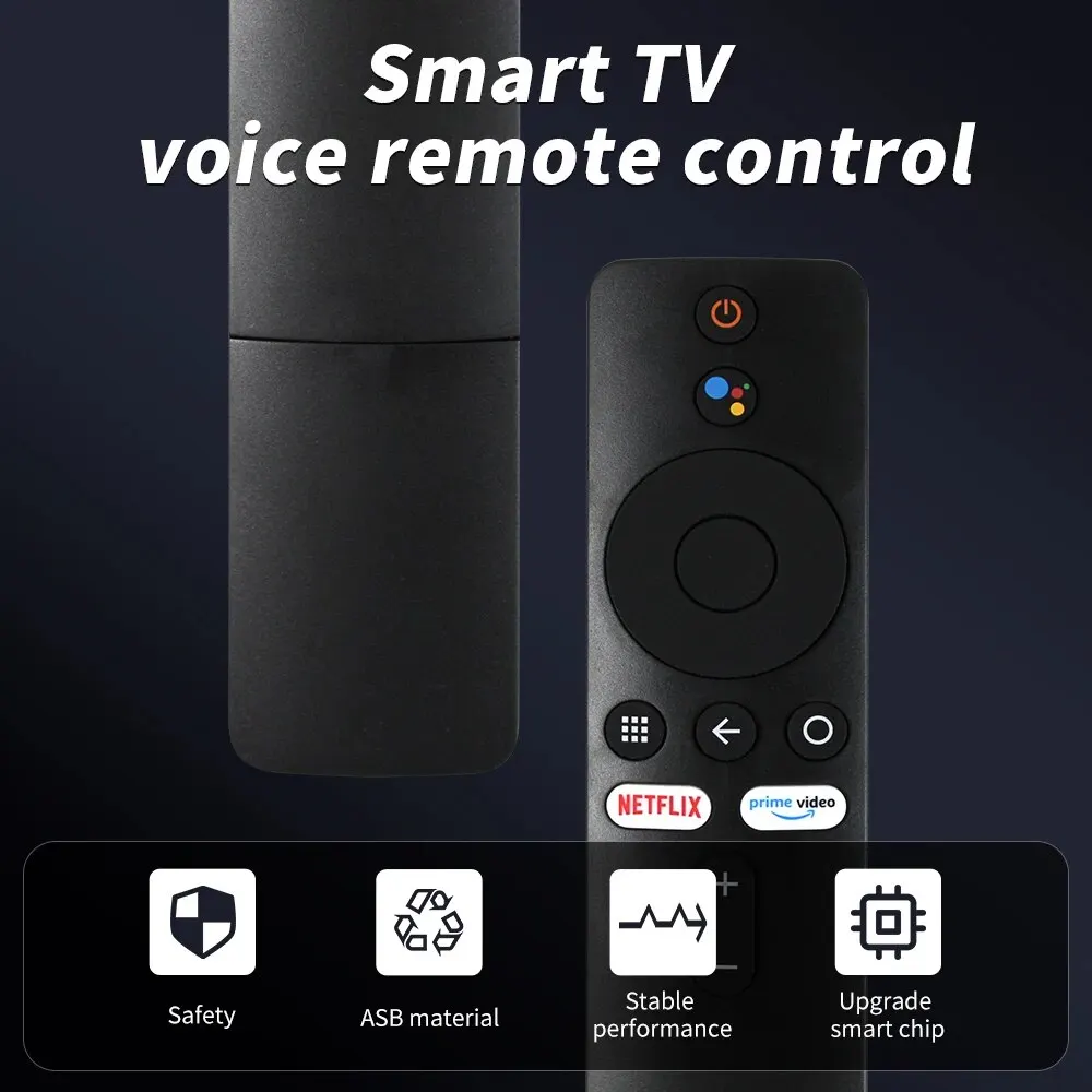 Голосовой пульт дистанционного управления Bluetooth для Xiaomi Smart TV 4K MI Box 4X Android с Google