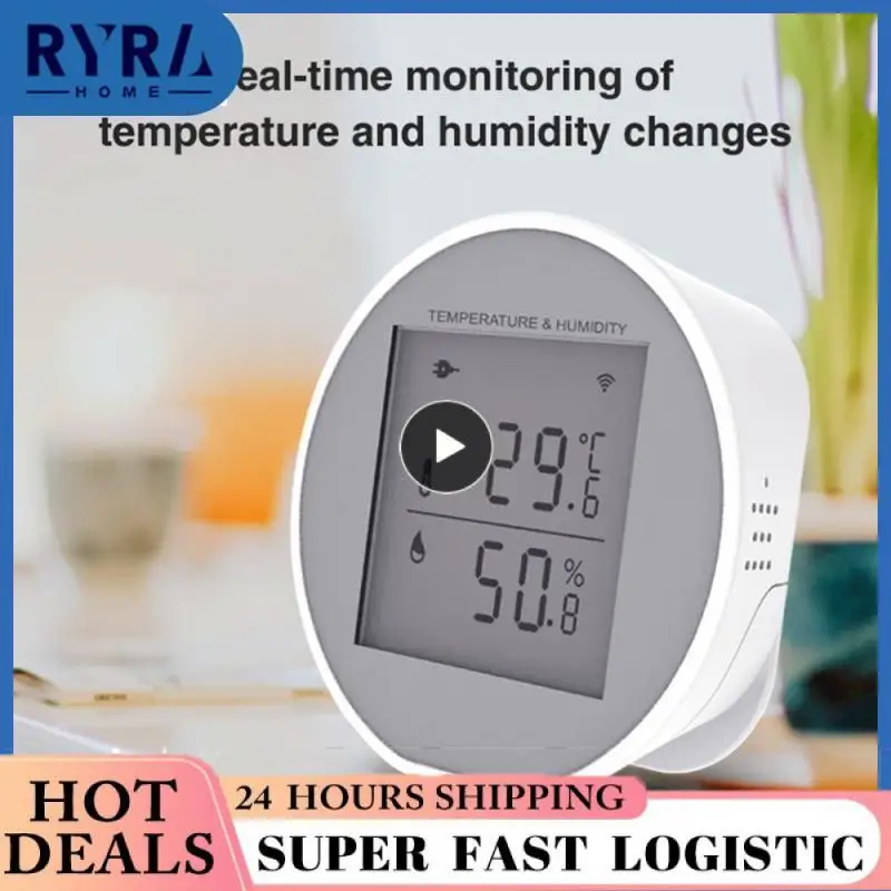 

For Air Conditioner Indoor Hygrometer Tuya Smart Infrared Remote Control With Temperature And Humidity Sensor Lcd Smart Home