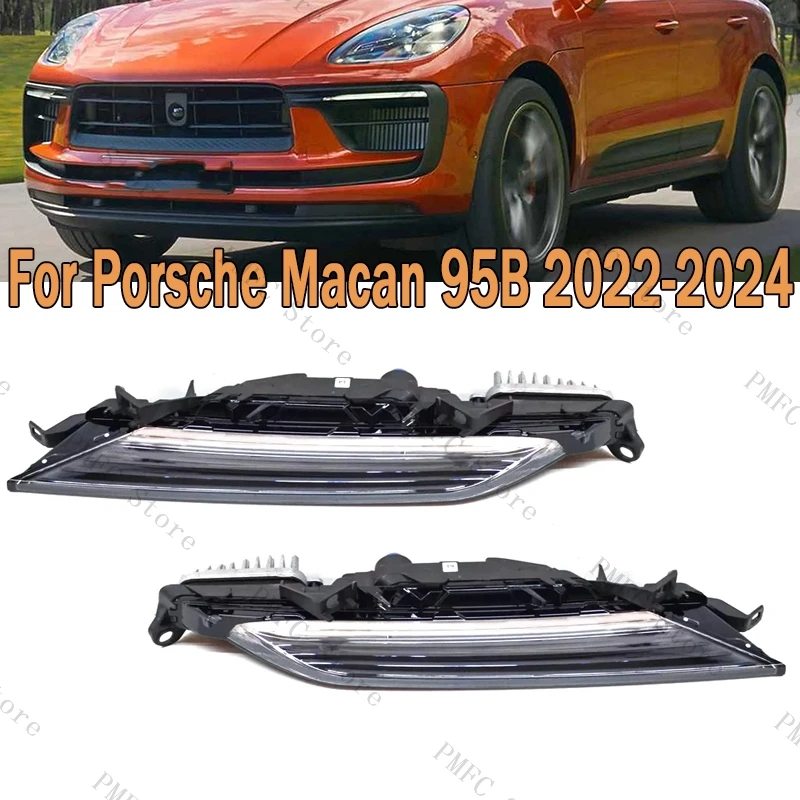 Фонарь дневного света для переднего бампера освещение Porsche Macan 95B 2022 2023 2024 95B953042B