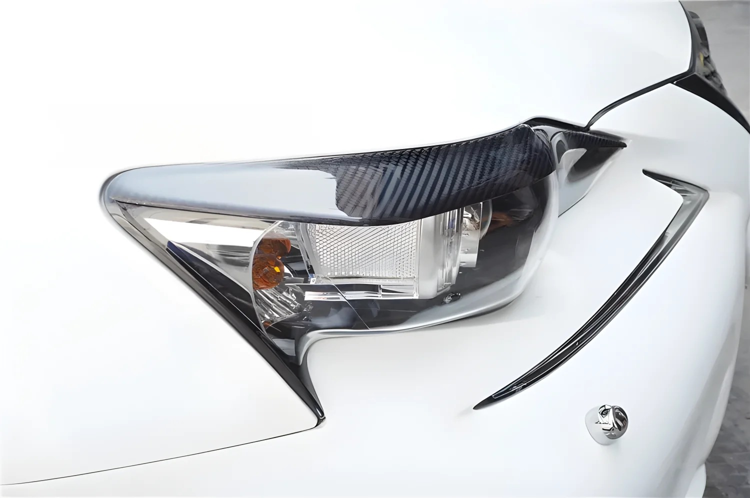 Передняя фара автомобиля MV TUNING губы брови накладки подходят для LEXUS IS200t IS250 2013-2016