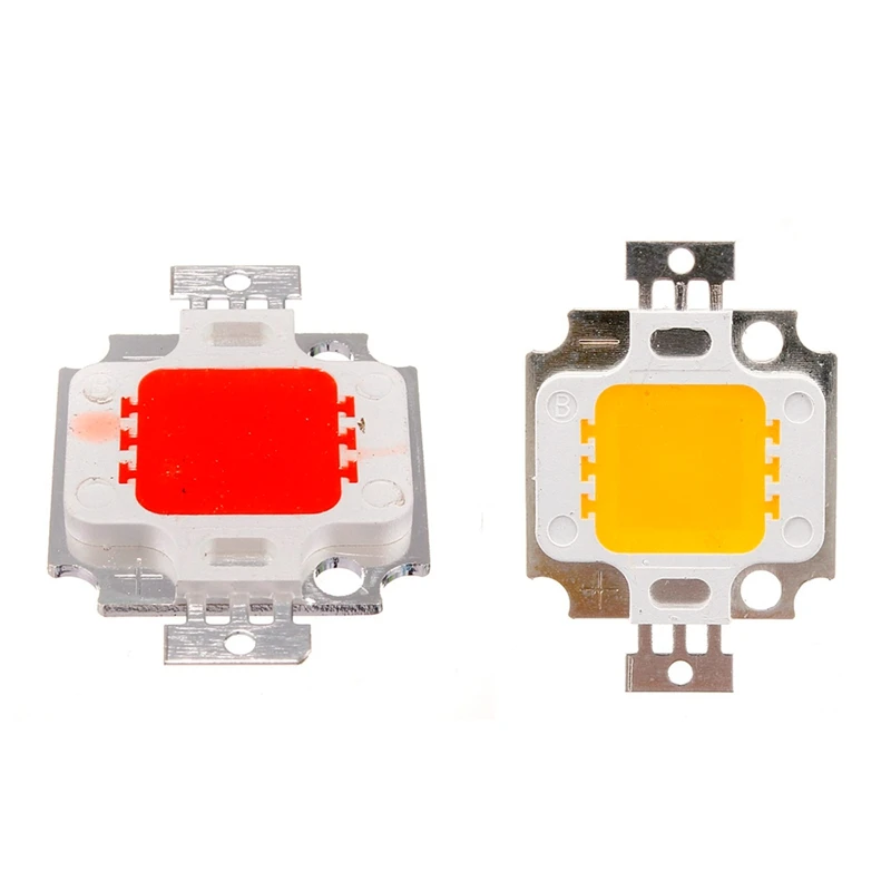 

2 шт. 10 Вт светодиодный COB Чип Прожектор Заливающего Света точесветильник светильник лампа освещения, красный и желтый