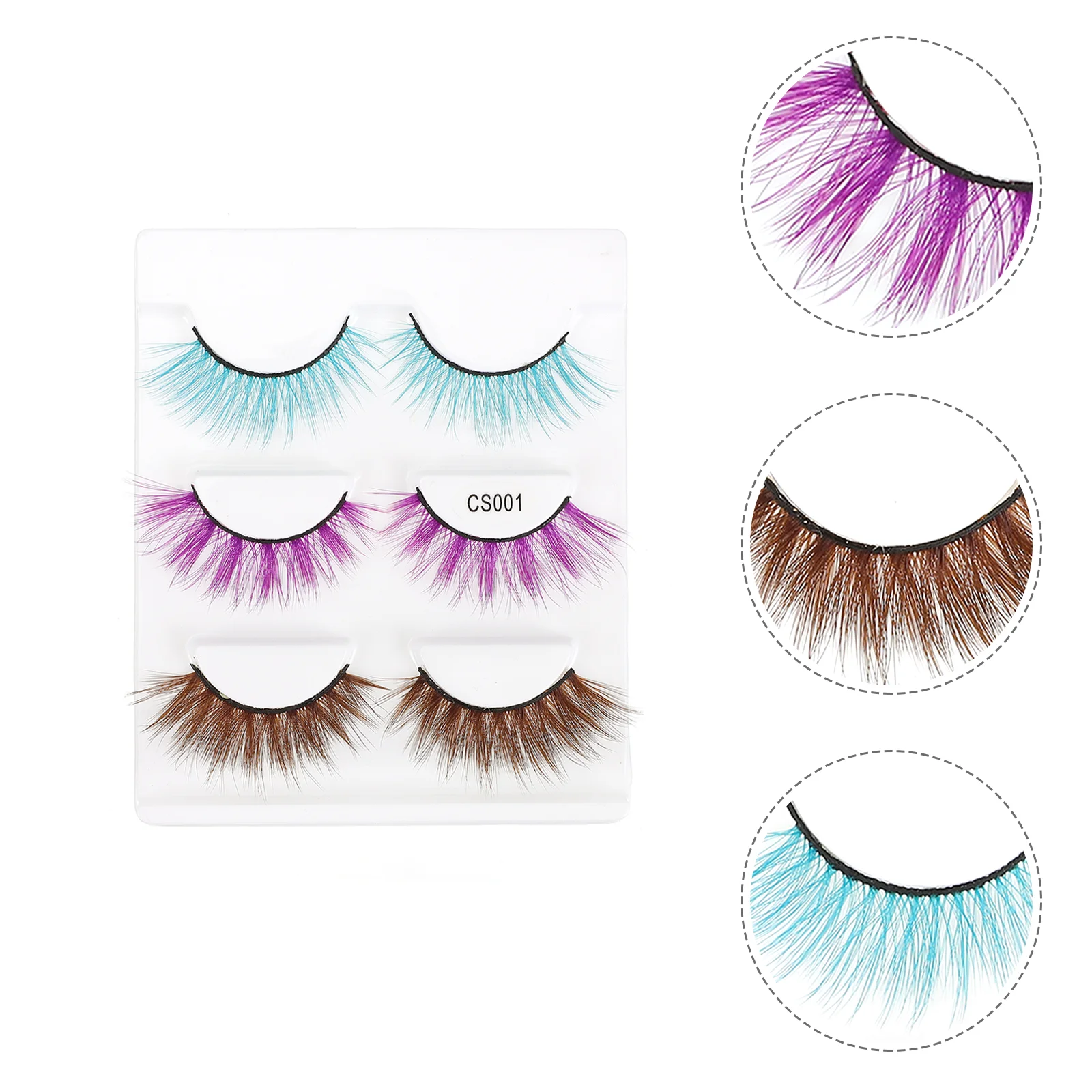 

Eyelashes Lashes Falsenatural Fake Faux Cat Makeup Denseeyelashe Artificial3D Volume Dramatic Eyelash