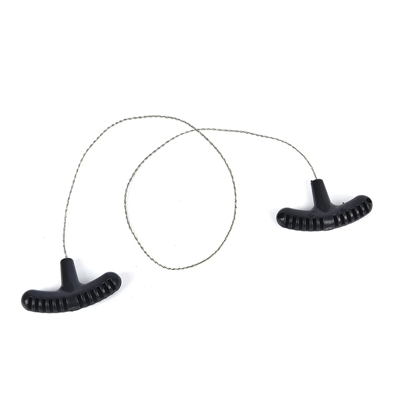 Ручная цепная пила со стальным тросом практичная портативная аварийная для