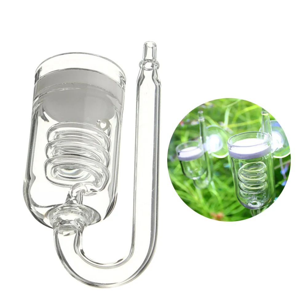 

Aquarium Co2 Regulator Glass Aquarium C02 Diffuser Glass Suction Cups Check Valve Co2 Diffuser Aquarium Plants Suction Cup