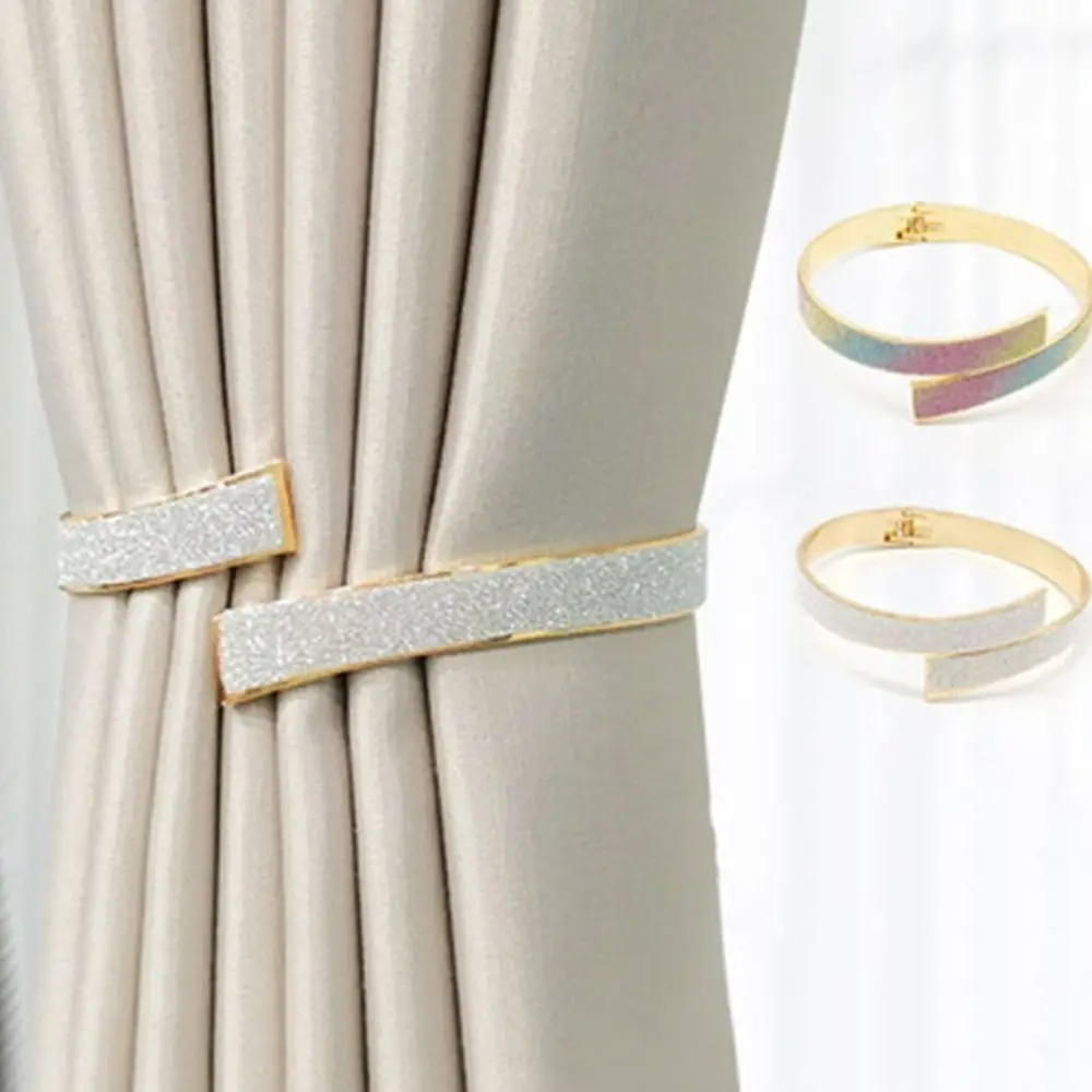 

1 шт. Пряжка, аксессуары высокого качества, женский роскошный держатель, ремешок, держатель для штор, пружинный зажим из сплава
