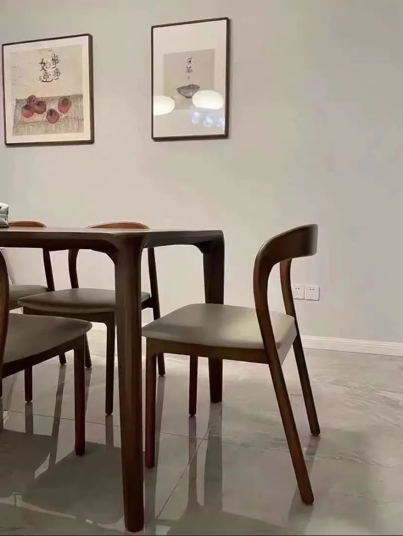 

Стулья для столовой, домашняя мебель, комнатный обеденный стул, деревянный стул для гостиной, дизайнерский Роскошный кухонный стул в скандинавском стиле