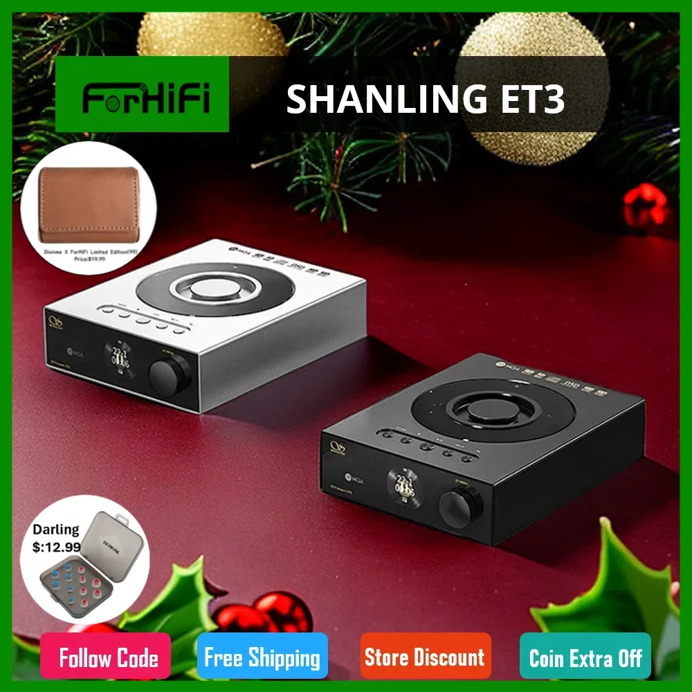 

SHANLING ET3 CD Transport Player Full-Featured Digital Turntable
