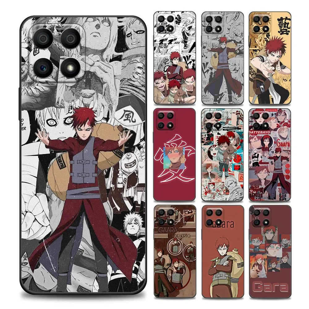 

Anime Naruto Gaara Phone Case for Honor 8X 9S 9A 9C 9X Lite Play 9A 50 10 20 30 Pro 30i 20S(6.15) Soft Silicone