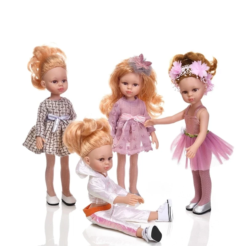 

1/6 шарнирная кукла для девочки, полностью силиконовые красивые игрушки, милая кукла с веснушками и лицом, лучший подарок для девочек, модный ...