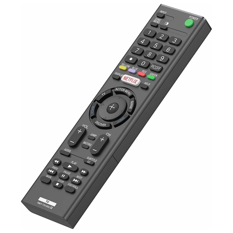 

1 упаковка, Встроенный пульт дистанционного управления для всех телевизоров Sony Bravia LCD LED HD Smart TV, с кнопкой Netflix