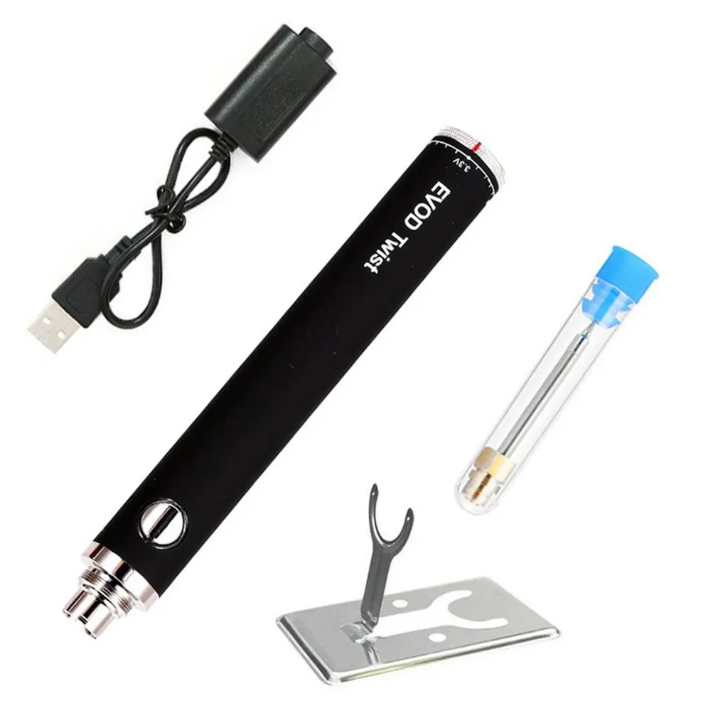 

8W Battery-powered Cordless Soldering Iron USB Rechargeable Adjustable Temperature Soldering Iron Outdoor Welding Repair Tool