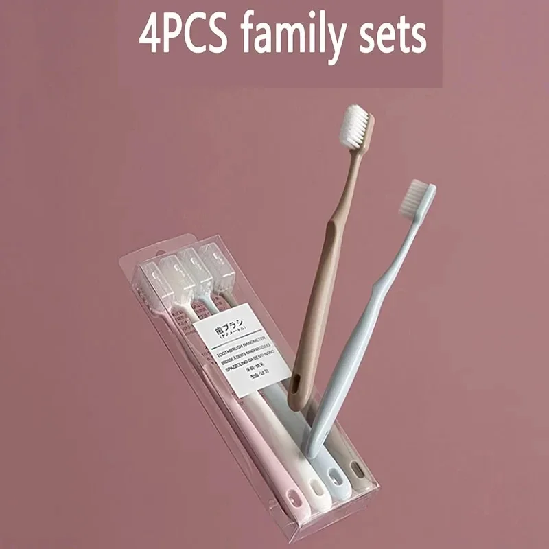 4 шт. антибактериальные зубные щётки для ванной