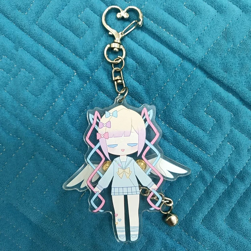 Игра NEEDY GIRL OVERDOSE KAnge брелок для косплея кавайный акриловый подвеска-колокольчик