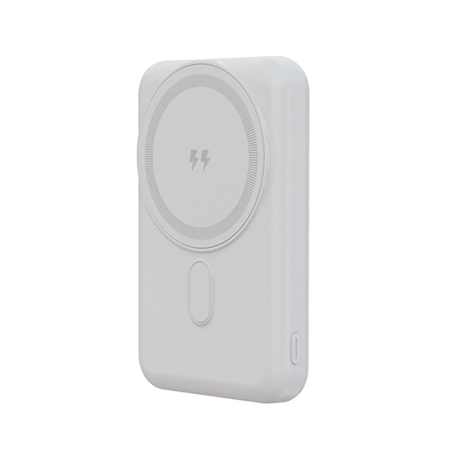 

Wireless Power Bank, USB Charging Battery White