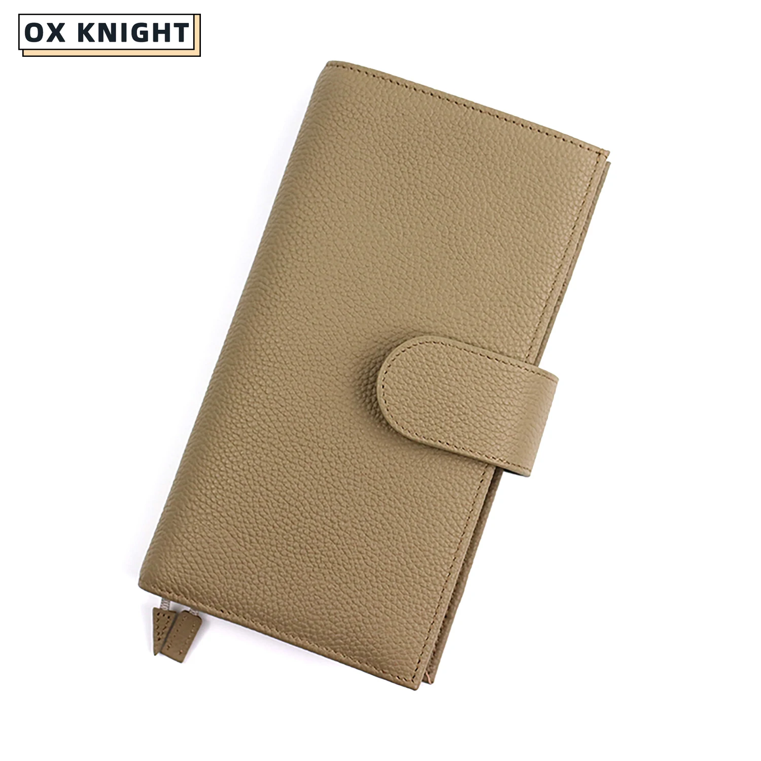 OX KNIGHT Companion Travel Journal Sketchbook Pebbled Grain Leather A5 Notebook Planner Organizer Education Office Supplies
