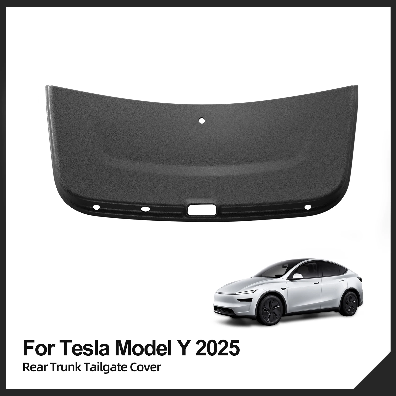 Фото LUCKEASY (версияBerlin) для Tesla Model Y Launch 2025 2026 Juniper Защитная накладка на заднюю крышку багажника TPE Автомобильные аксессуары №1