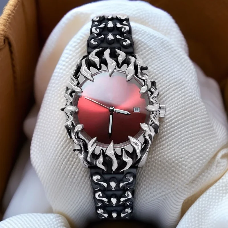 Классические мужские часы Y2K в стиле ретро с когтями европейские и американские