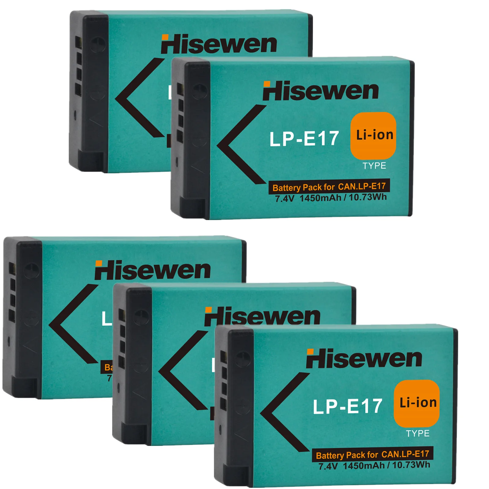 5 шт./упаковка Аккумулятор для Canon EOS M3 M5 750D 760D T6i T6s 800D 8000D Kiss X8i RP 200D R10 T8i T7i