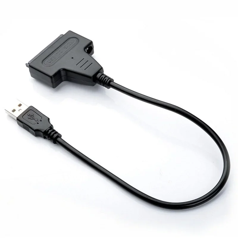 

USB 2.0 To SATA Mobile Hard Drive Easy Drive Line 2.5/3.5 Inch Serial Optical Drive Conversion Reading Disk Line 25cm