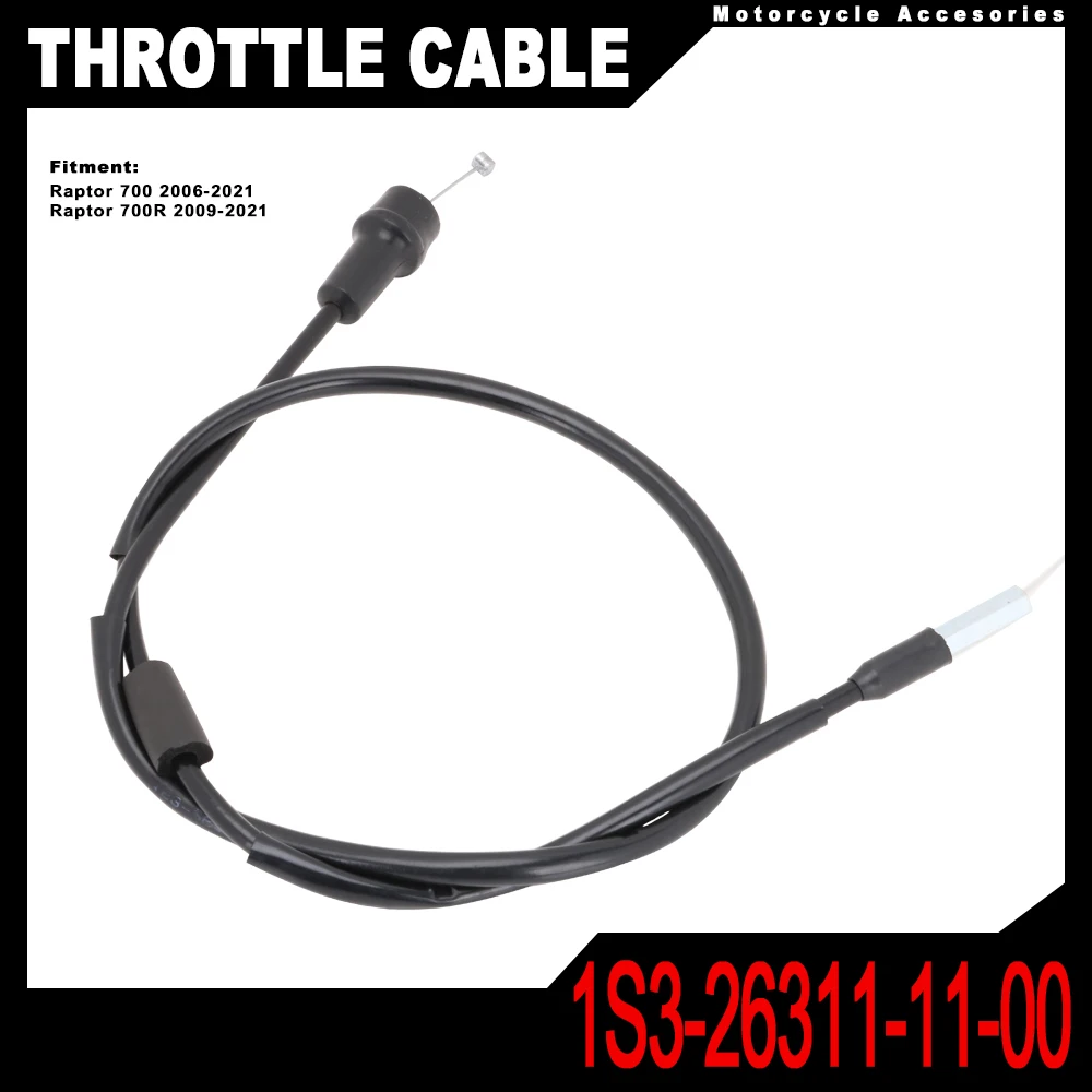 

Motorcycle Accessories Throttle Cable For YAMAHA Raptor 700 2006-2021 Raptor 700R 2009-2021 2021 2020 2019 2018 2017 2016 2015