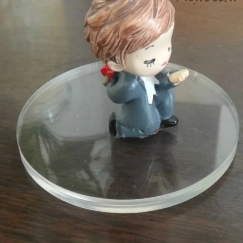 Прозрачные литые акриловые круглые диски качественные листы режущие формы из