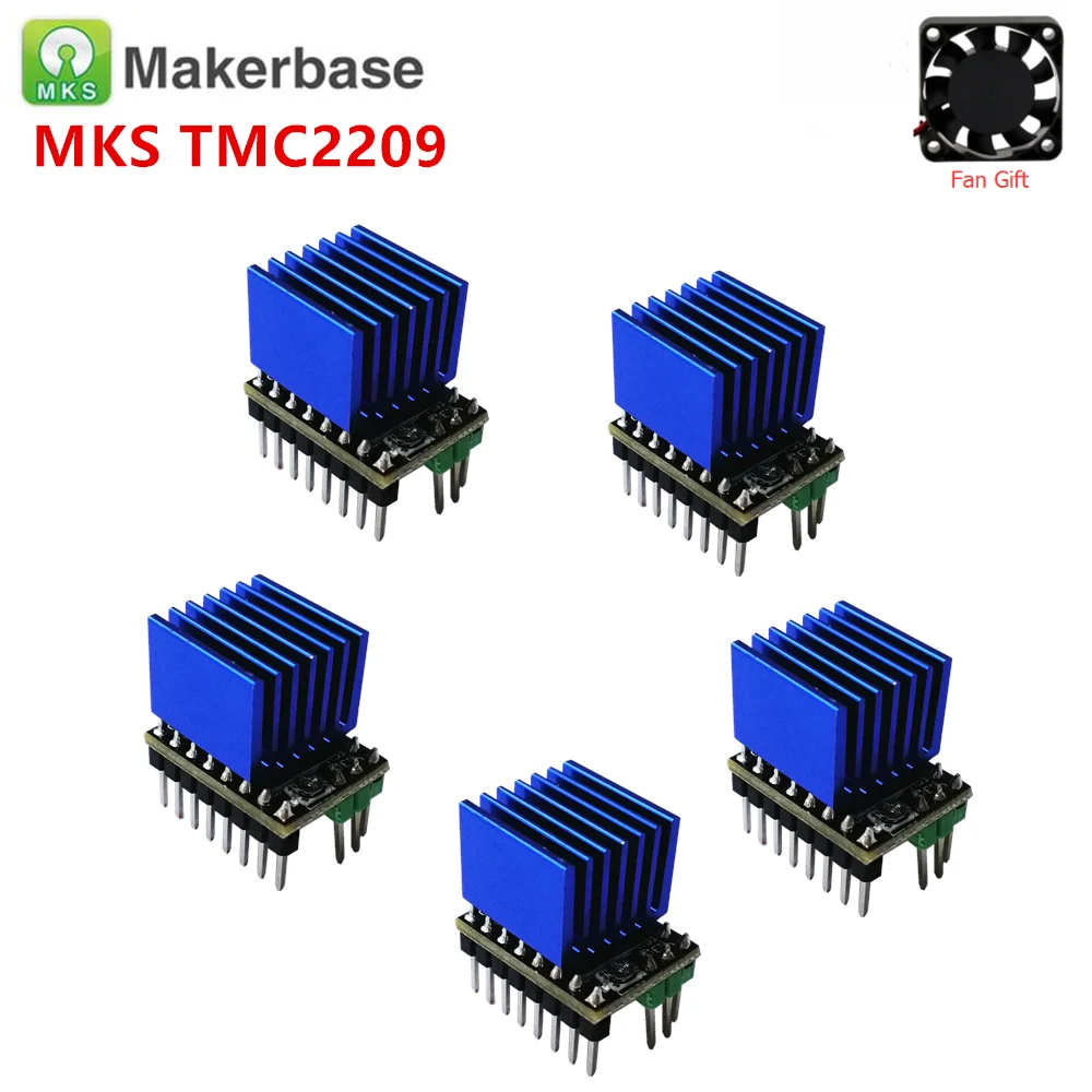 TMC2209 stepper motor driver controller TMC 2209 engine parts stepping driver control board 3d printer stepstick for Nema 17