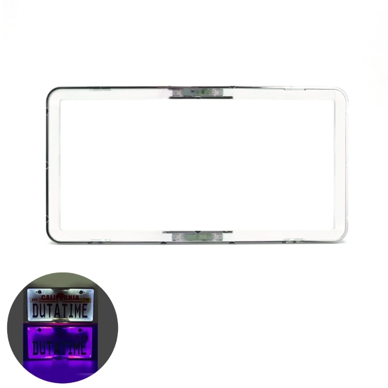 Простая в установке светодиодная подсветка рамка номерного знака автомобиля