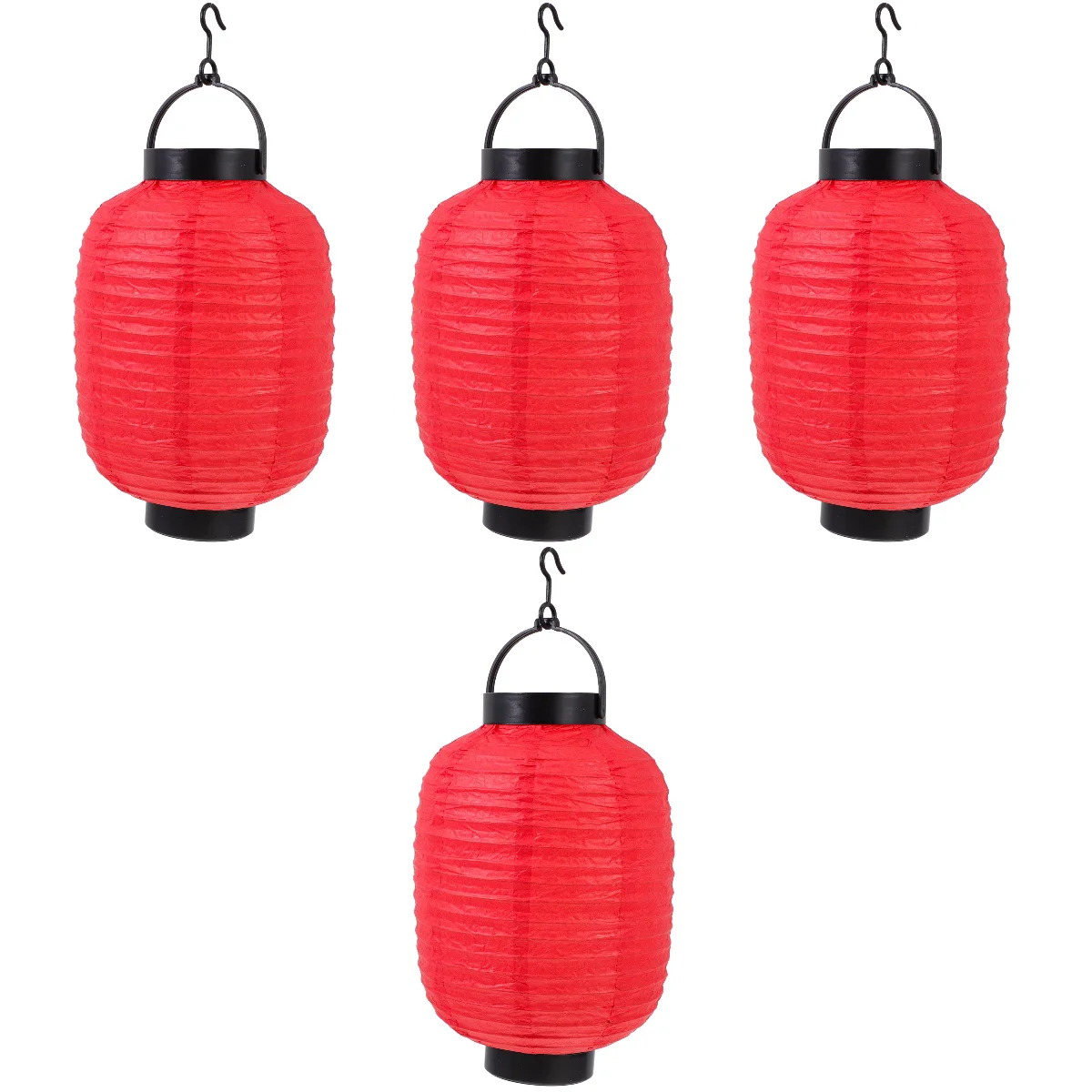 

4 шт., зимние фонарики в виде дыни