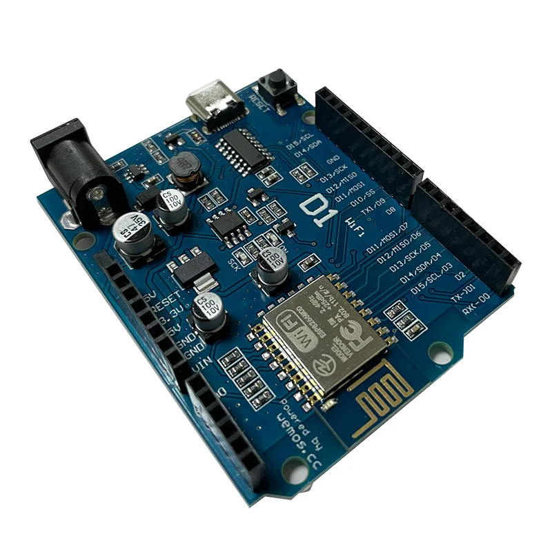 

Плата разработки WeMos D1 WiFi UNO R3 основана на интерфейсе ESP8266 ESP-12E модуля
