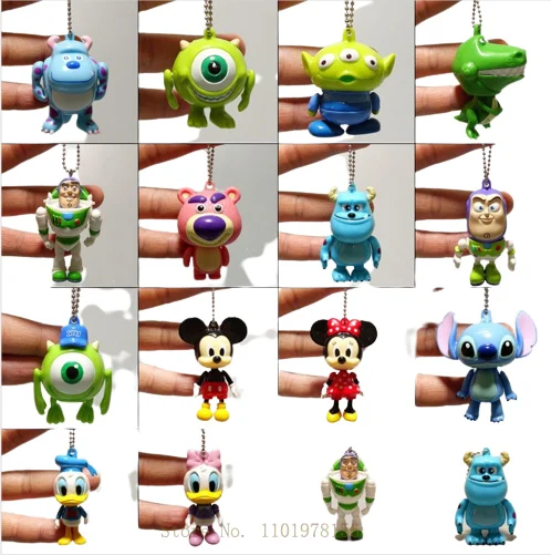 

Экшн-фигурка Disney Monsters University Sullivan, брелок, мини-фигурка аниме, детская игрушка, модель для детей, подарок