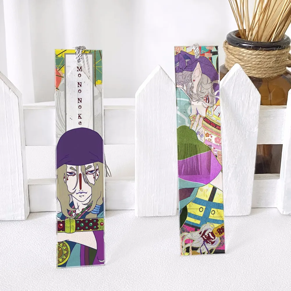 

Anime Mononoke Transparent Bookmark Creative Bookmarks 4787 Stationery Accessories Figure