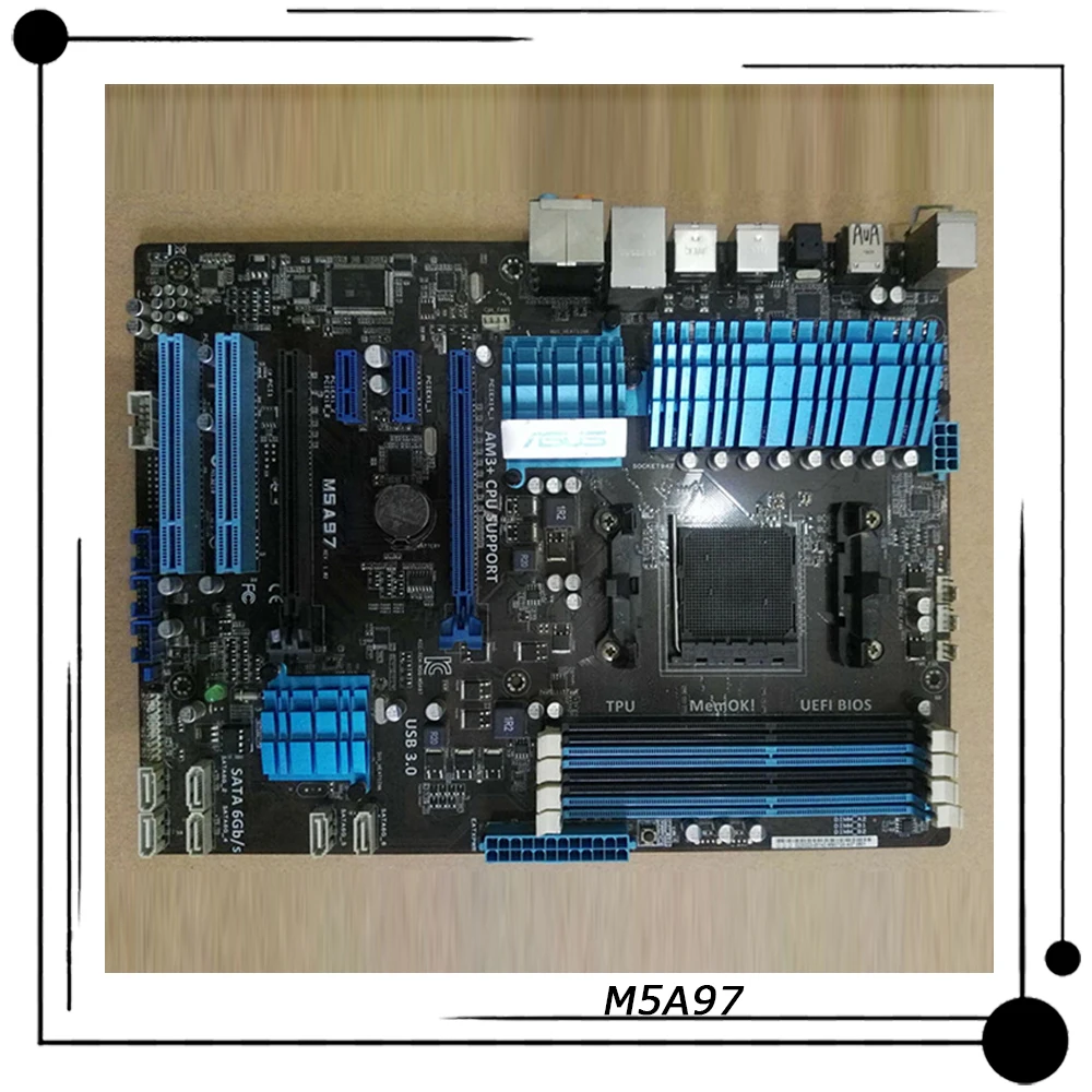 

M5A97 For ASUS Desktop ATX Motherboard AMD 970 Socket AM3+ Support AMD FX/Phenom II/Athlon II/Sempron 100 100% Tested Fast Ship